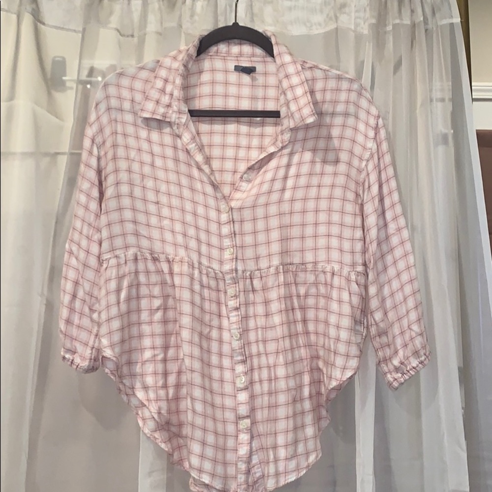 Peplum Flannel